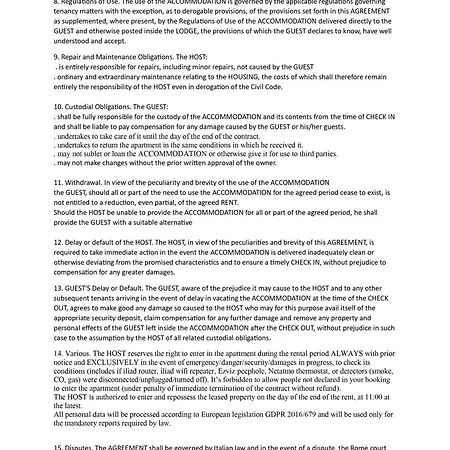 アパート Le Bon'eur ローマ